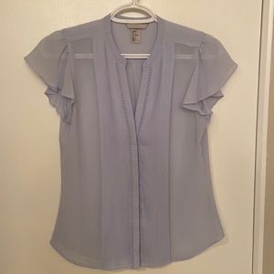 H&M Baby Blue Blouse